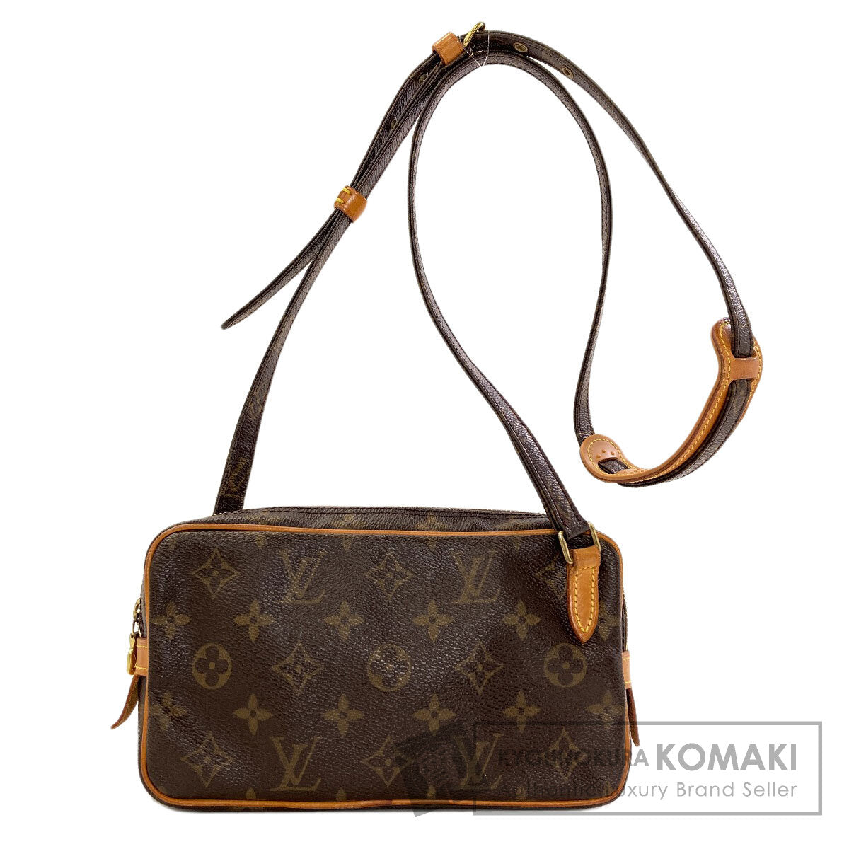 LOUIS VUITTON M51828 Pochette Marly Bandlier Shoulder Bag Monogram canvas Ladies [Used]