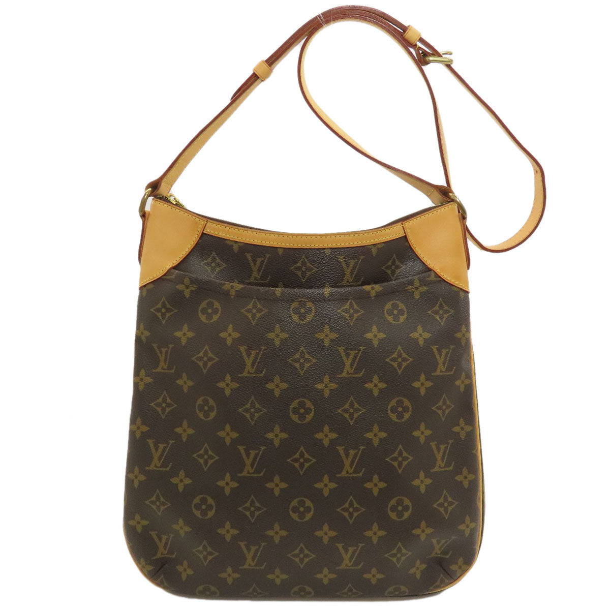 LOUIS VUITTON M56389 Odeon MM Shoulder Bag Monogram canvas Ladies [Used]