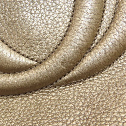 GUCCI 282309 Soho Interlocking G Tote Bag Leather Ladies [Used]