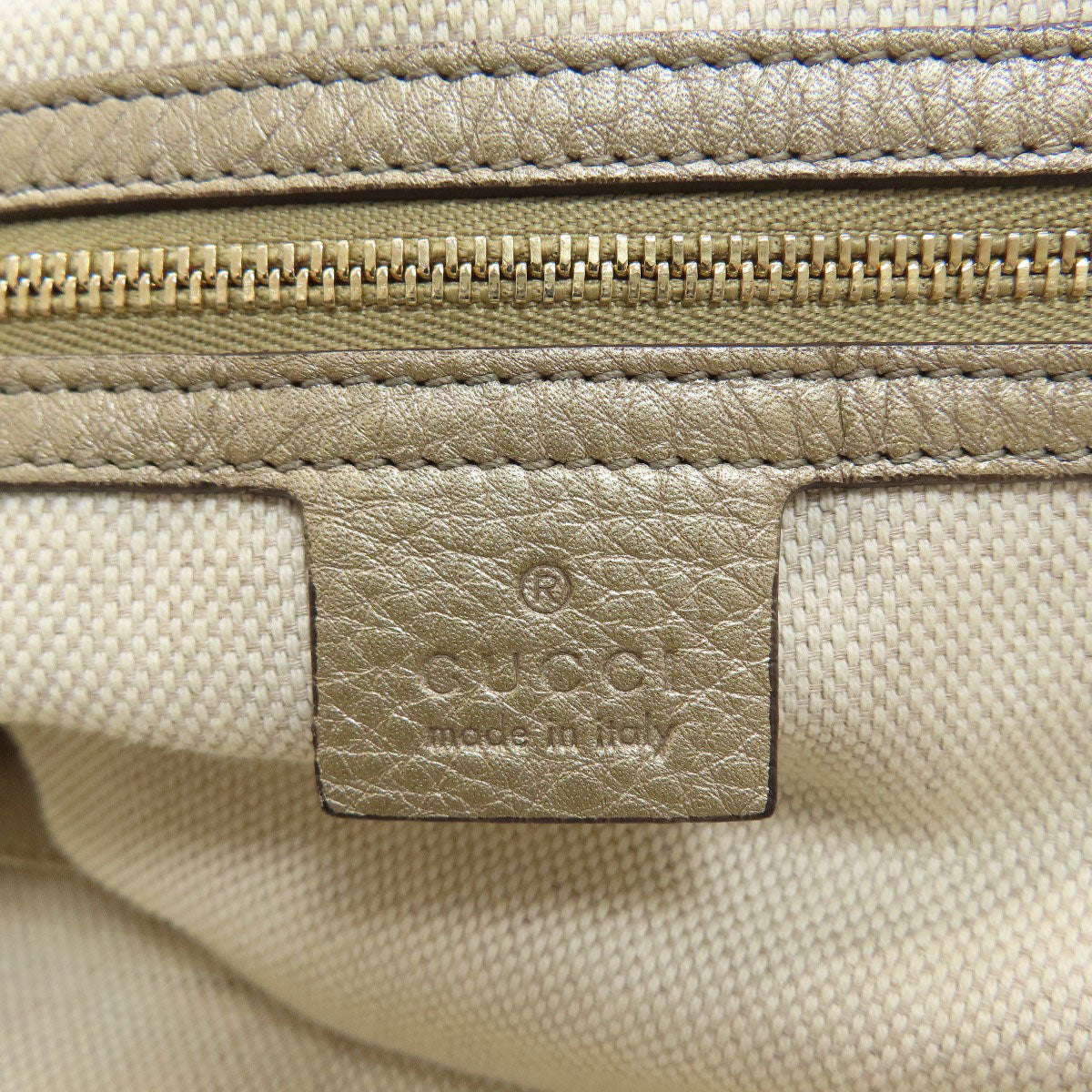 GUCCI 282309 Soho Interlocking G Tote Bag Leather Ladies [Used]