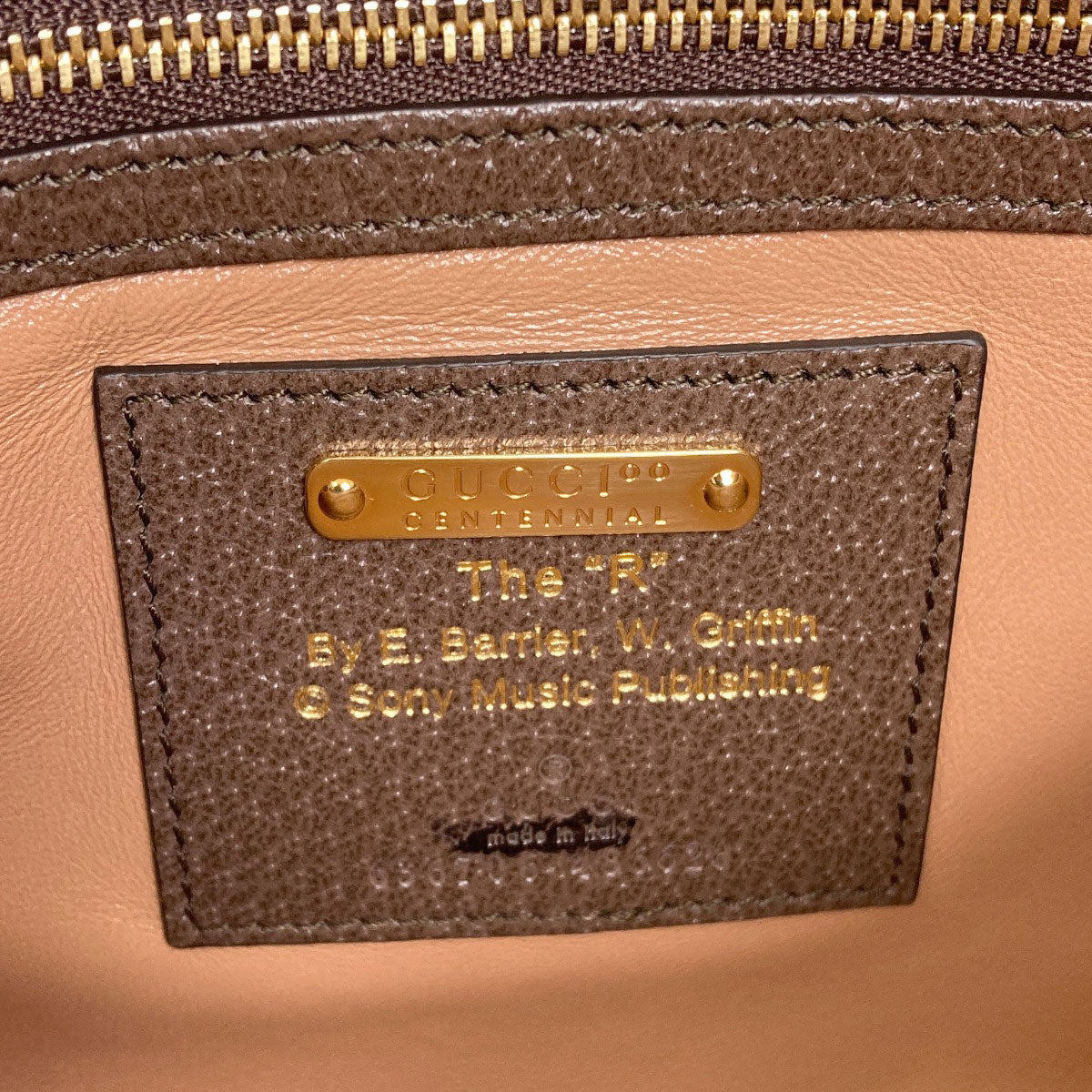 GUCCI 636706 Jackie 1961 2WAY Handbag Canvas LeatherLadies [Used]