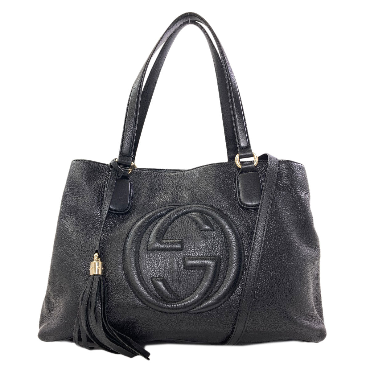 GUCCI 308363 Soho Working Tote 2WAY Tote Bag Leather Ladies [Used]