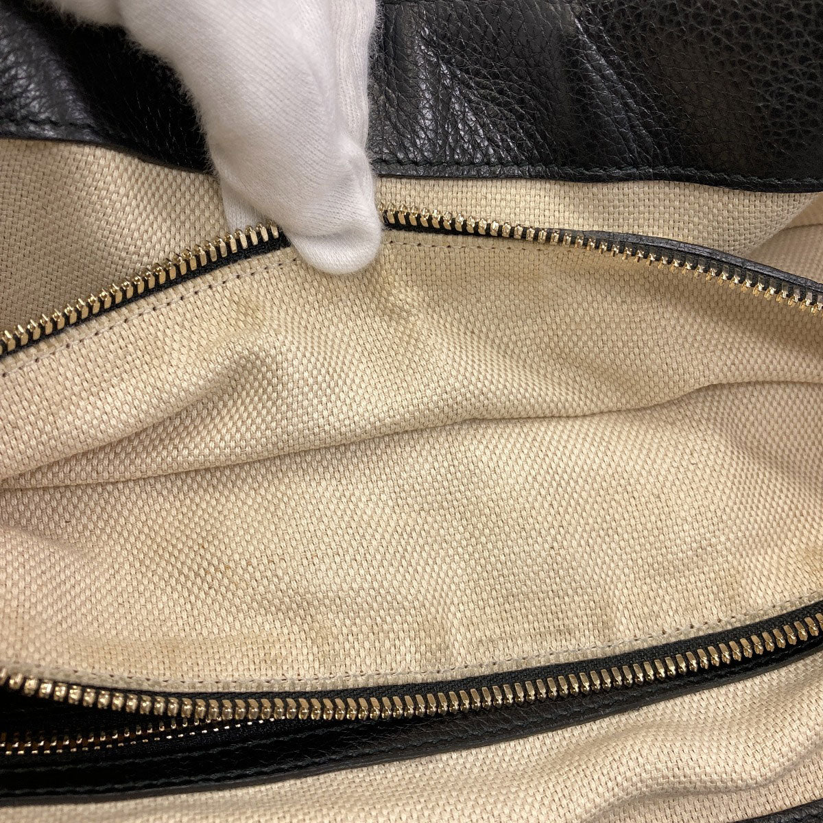 GUCCI 308363 Soho Working Tote 2WAY Tote Bag Leather Ladies [Used]