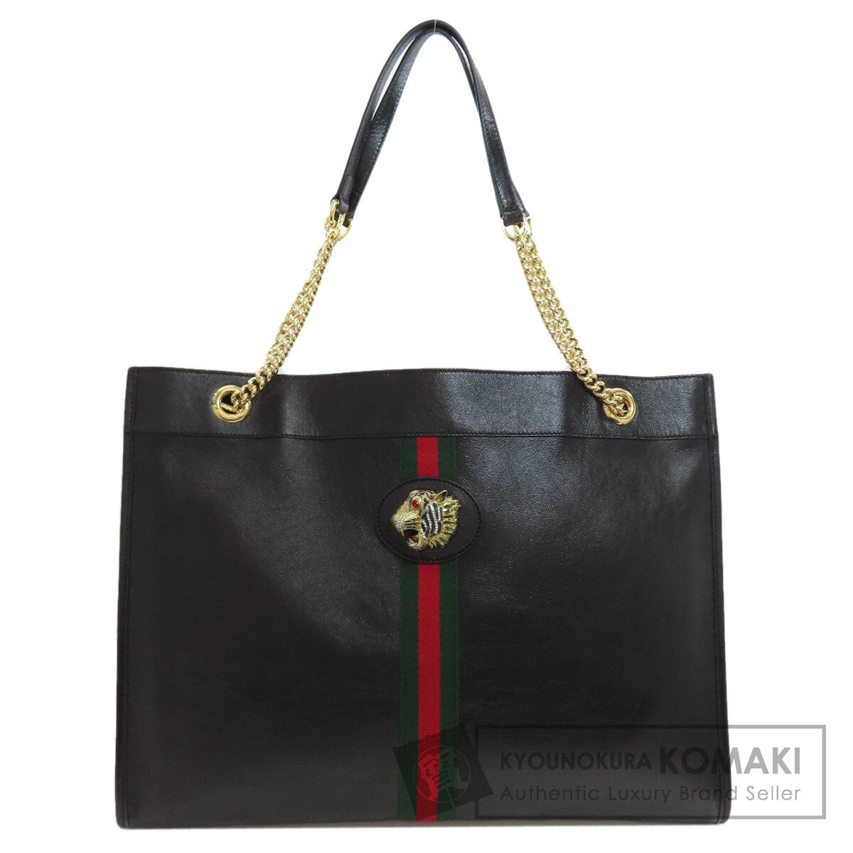 GUCCI 537219 Raja Tote Bag Calf Ladies [Used]