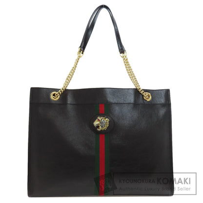 GUCCI 537219 Raja Tote Bag Calf Ladies [Used]