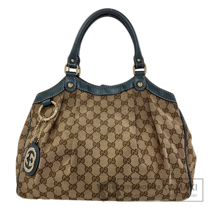 GUCCI 211944 Sukey GG Tote Bag Canvas LeatherLadies [Used]