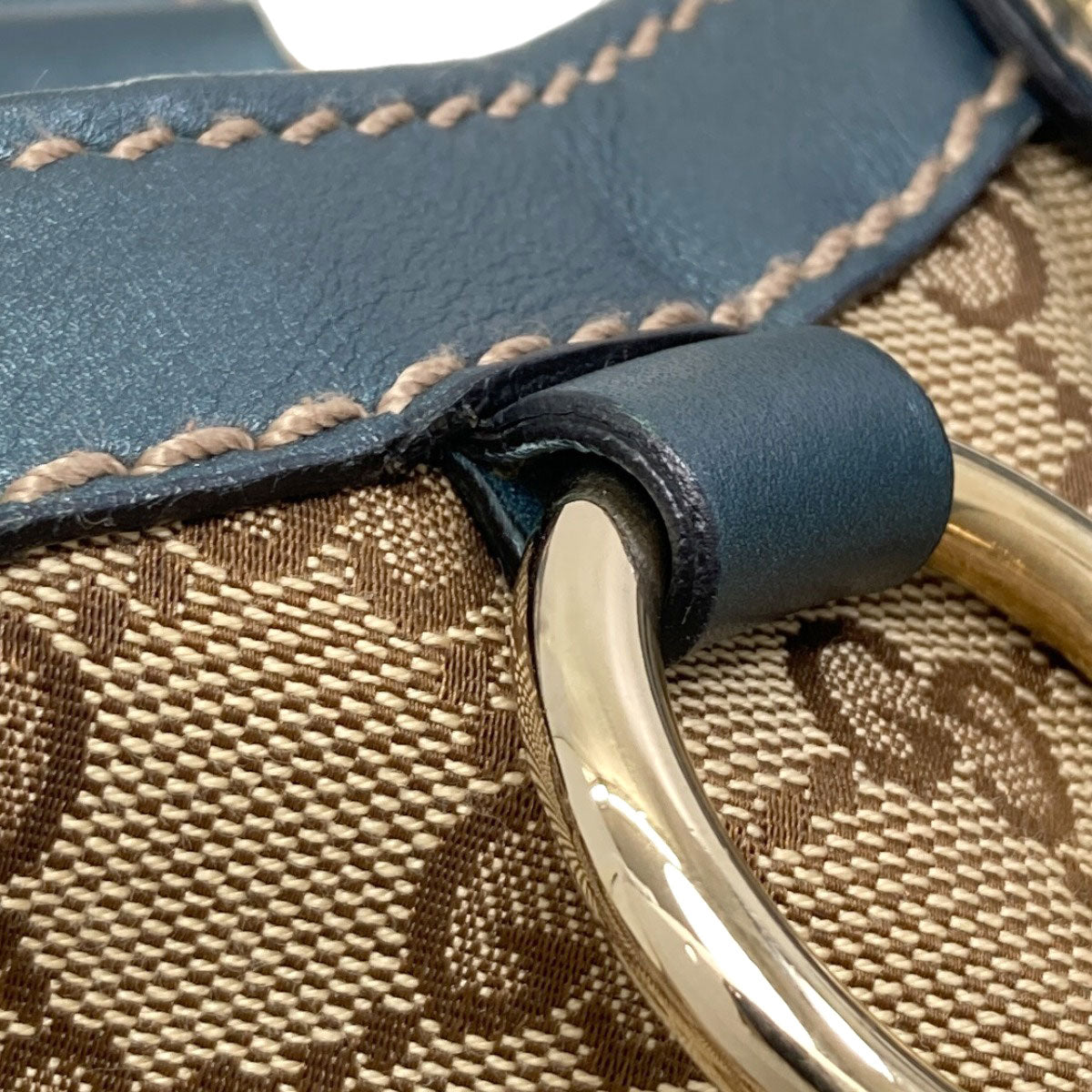 GUCCI 211944 Sukey GG Tote Bag Canvas LeatherLadies [Used]