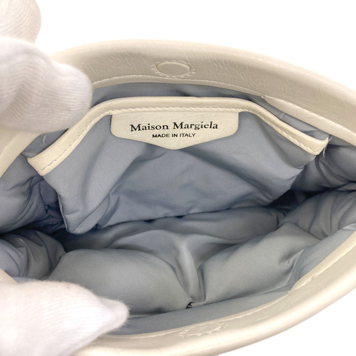 MaisonMargiela Gram slam Shoulder Bag Calf Ladies [Used]