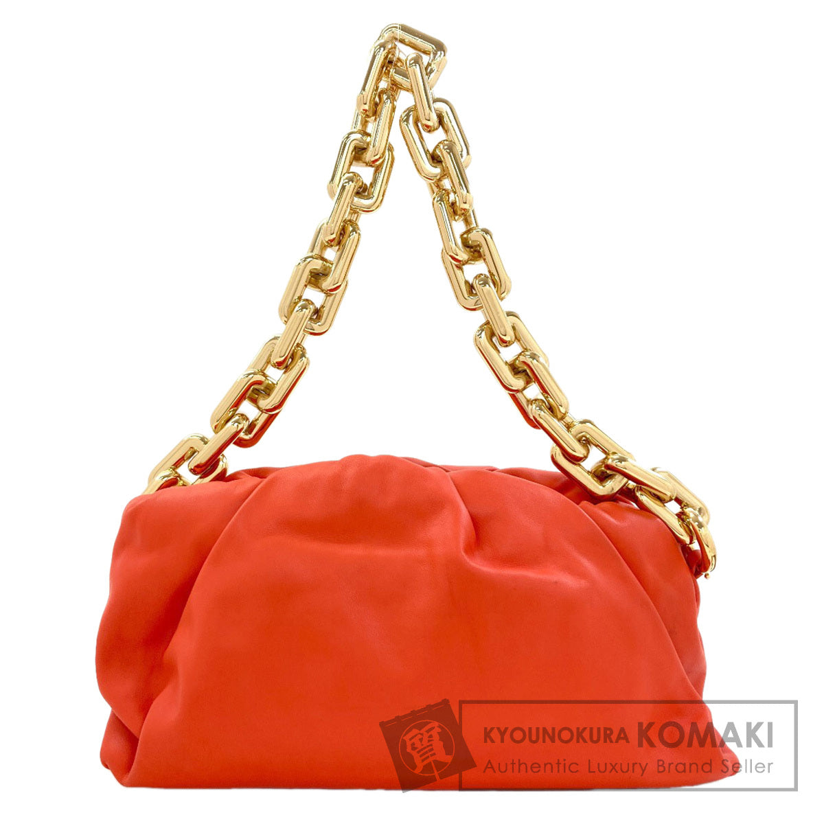 BOTTEGA VENETA The Chain Pouch Shoulder Bag Calf Ladies [Used]