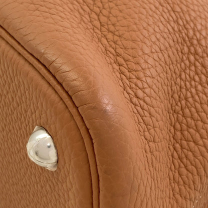 HERMES Bolide31 Gold SilverHardware Handbag Taurillon Clemence Ladies [Used]