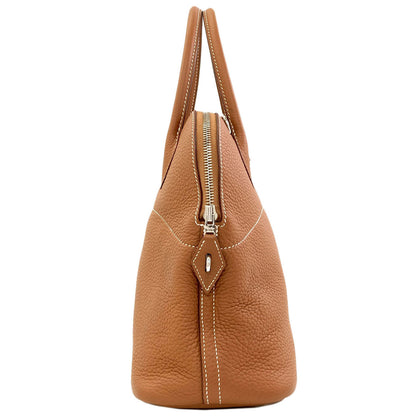 HERMES Bolide31 Gold SilverHardware Handbag Taurillon Clemence Ladies [Used]