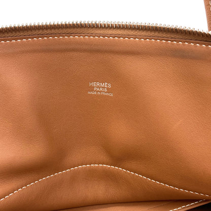 HERMES Bolide31 Gold SilverHardware Handbag Taurillon Clemence Ladies [Used]
