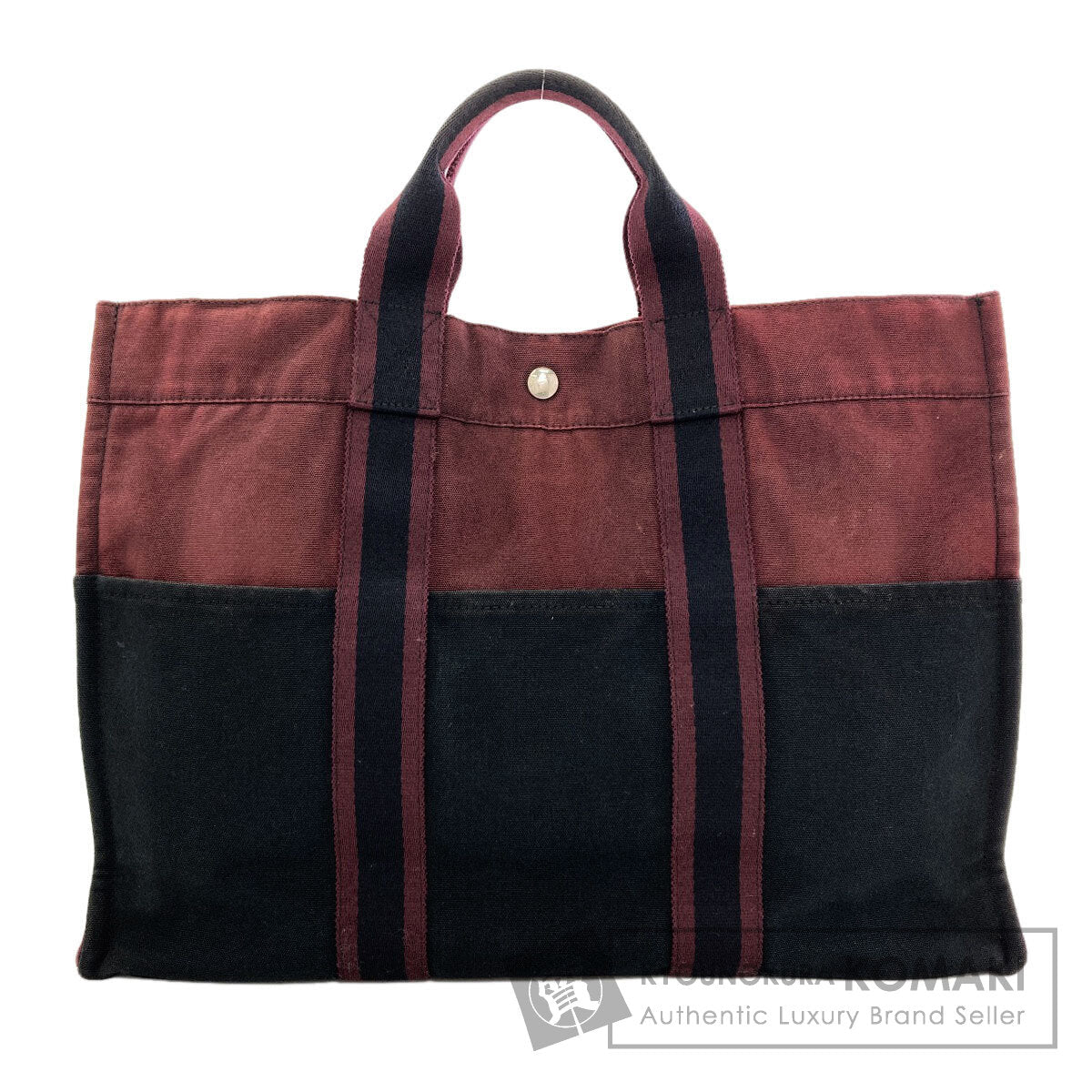 HERMES Sac Fourre Tout MM Handbag Canvas Ladies [Used]