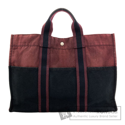 HERMES Sac Fourre Tout MM Handbag Canvas Ladies [Used]