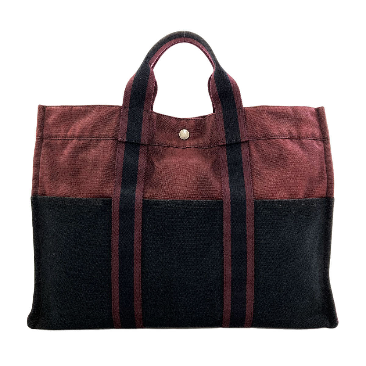 HERMES Sac Fourre Tout MM Handbag Canvas Ladies [Used]