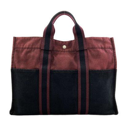 HERMES Sac Fourre Tout MM Handbag Canvas Ladies [Used]