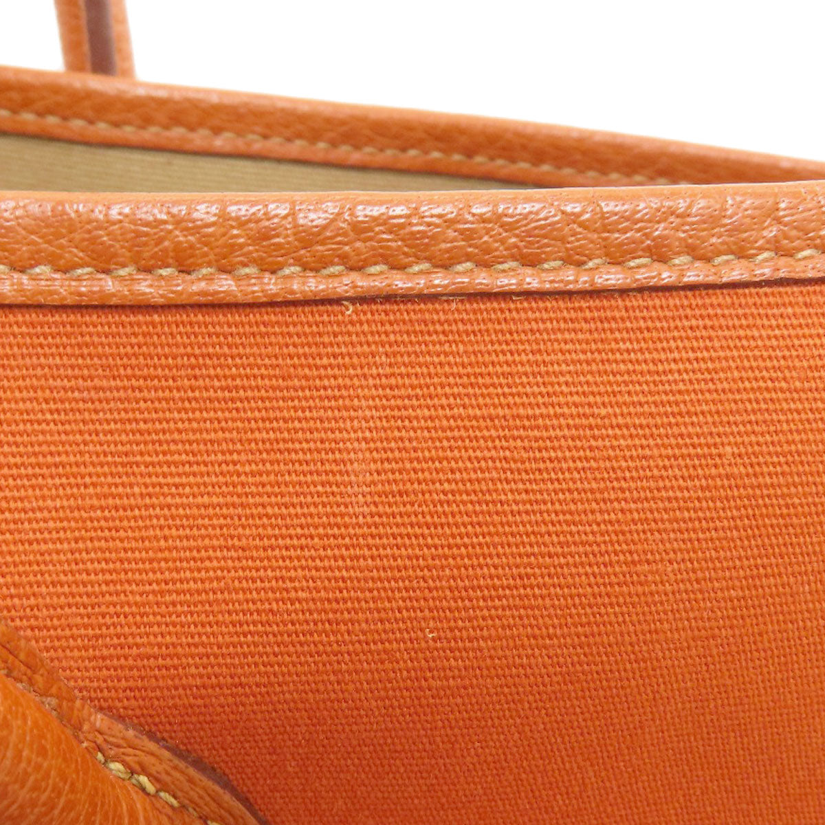 HERMES Garden Party PM Silver Hardware Tote Bag Towar Officche Ladies [Used]