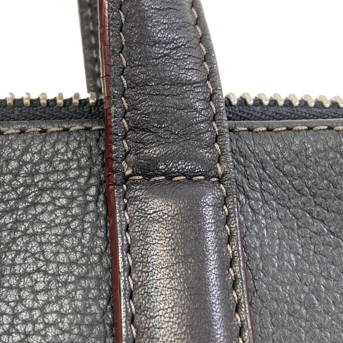 LOEWE Toledo Anagram Briefcase Business bag Leather mens [Used]