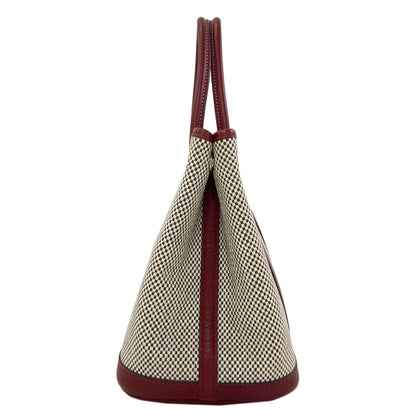 HERMES Garden Party TPM SilverHardware Handbag Tower ash Ladies [Used]