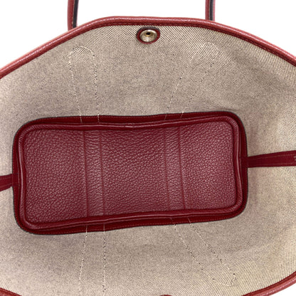 HERMES Garden Party TPM SilverHardware Handbag Tower ash Ladies [Used]