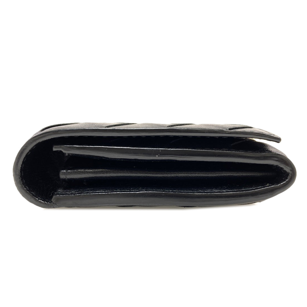 BOTTEGA VENETA Intrecciato Long wallet (with coin pocket) Leather Ladies [Used]