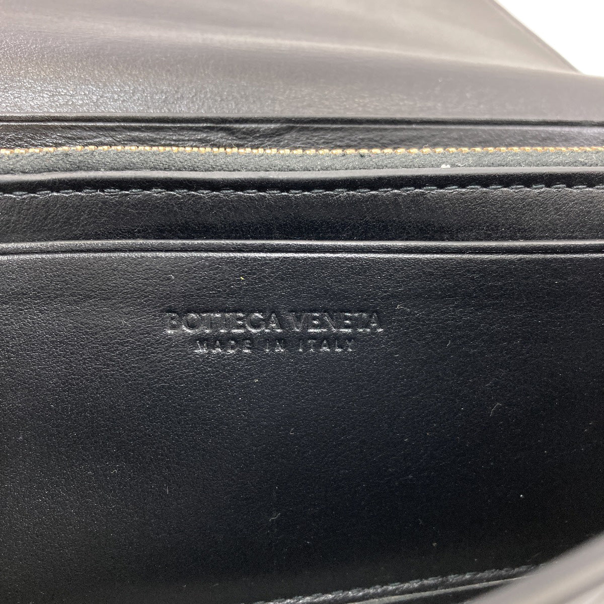 BOTTEGA VENETA Intrecciato Long wallet (with coin pocket) Leather Ladies [Used]