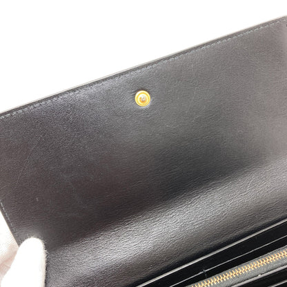 BOTTEGA VENETA Intrecciato Long wallet (with coin pocket) Leather Ladies [Used]