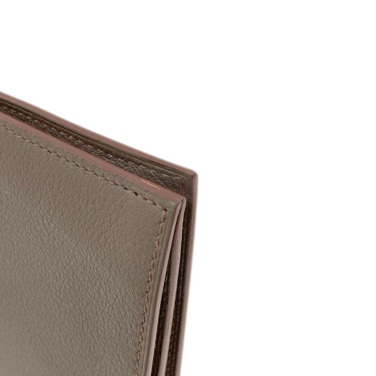 HERMES Citizen Twill Long Etan SilverHardware Long wallet (with coin pocket) Evercolor Ladies [Used]