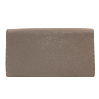 HERMES Citizen Twill Long Etan SilverHardware Long wallet (with coin pocket) Evercolor Ladies [Used]