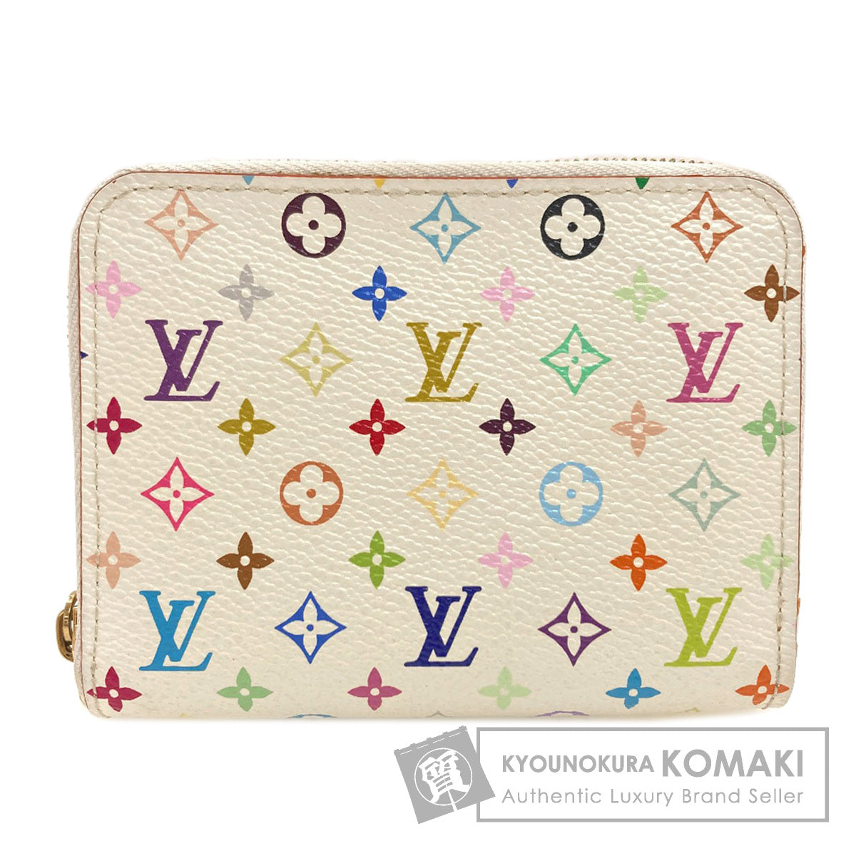 LOUIS VUITTON M93741 Multicolor Zippy Coin Purse coin purse Monogram canvas Ladies [Used]