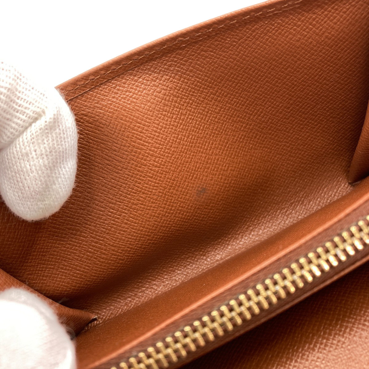 LOUIS VUITTON M61735 Portonet Zip Bifold Wallet with Coin Pocket Monogram canvas Ladies [Used]