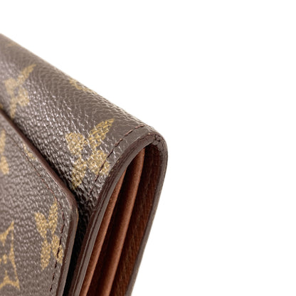 LOUIS VUITTON M61735 Portonet Zip Bifold Wallet with Coin Pocket Monogram canvas Ladies [Used]
