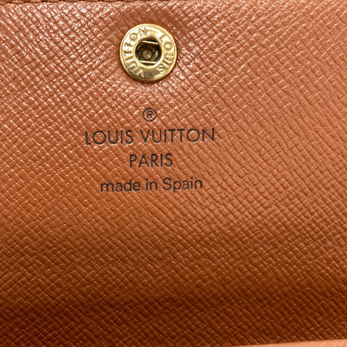 LOUIS VUITTON M61735 Portonet Zip Bifold Wallet with Coin Pocket Monogram canvas Ladies [Used]