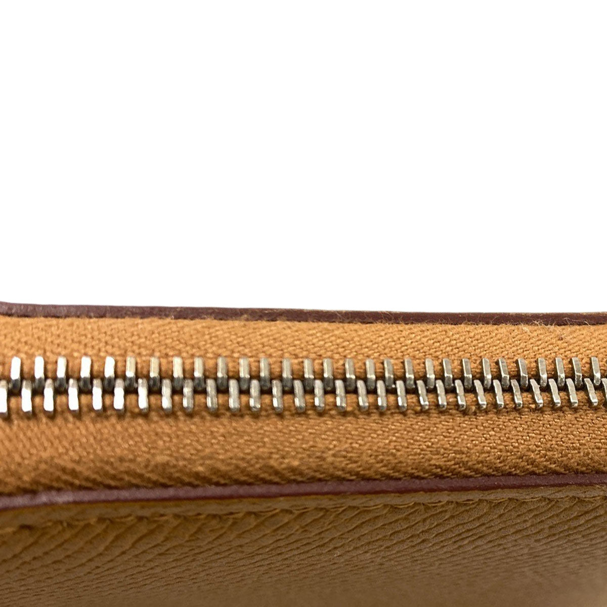 HERMES Azap Silkin Compact SilverHardware Bifold Wallet with Coin Pocket Epsom Ladies [Used]