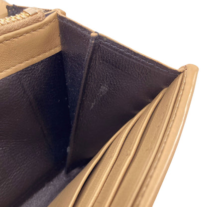 SAINT LAURENT Cassandra Long wallet (with coin pocket) Leather Ladies [Used]