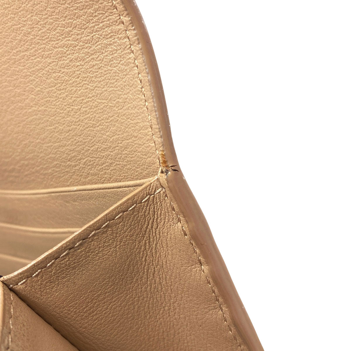 SAINT LAURENT Cassandra Long wallet (with coin pocket) Leather Ladies [Used]