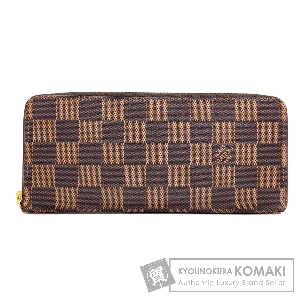 LOUIS VUITTON N60534 Portefeiulle・Clemence Long wallet (with coin pocket) Damier canvas Ladies [Used]