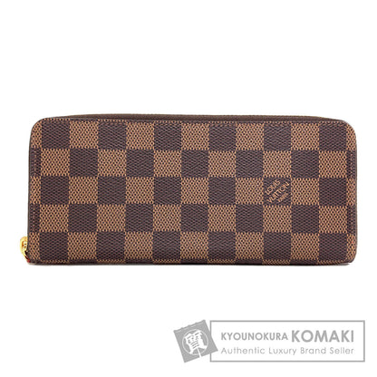 LOUIS VUITTON N60534 Portefeiulle・Clemence Long wallet (with coin pocket) Damier canvas Ladies [Used]