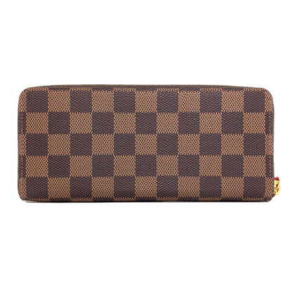 LOUIS VUITTON N60534 Portefeiulle・Clemence Long wallet (with coin pocket) Damier canvas Ladies [Used]