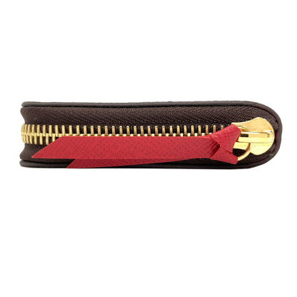 LOUIS VUITTON N60534 Portefeiulle・Clemence Long wallet (with coin pocket) Damier canvas Ladies [Used]