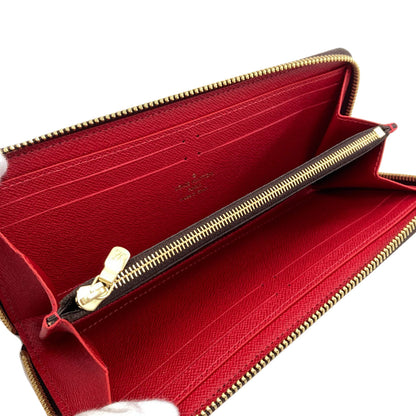 LOUIS VUITTON N60534 Portefeiulle・Clemence Long wallet (with coin pocket) Damier canvas Ladies [Used]