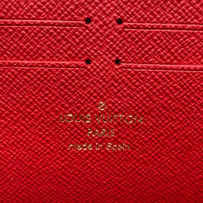 LOUIS VUITTON N60534 Portefeiulle・Clemence Long wallet (with coin pocket) Damier canvas Ladies [Used]