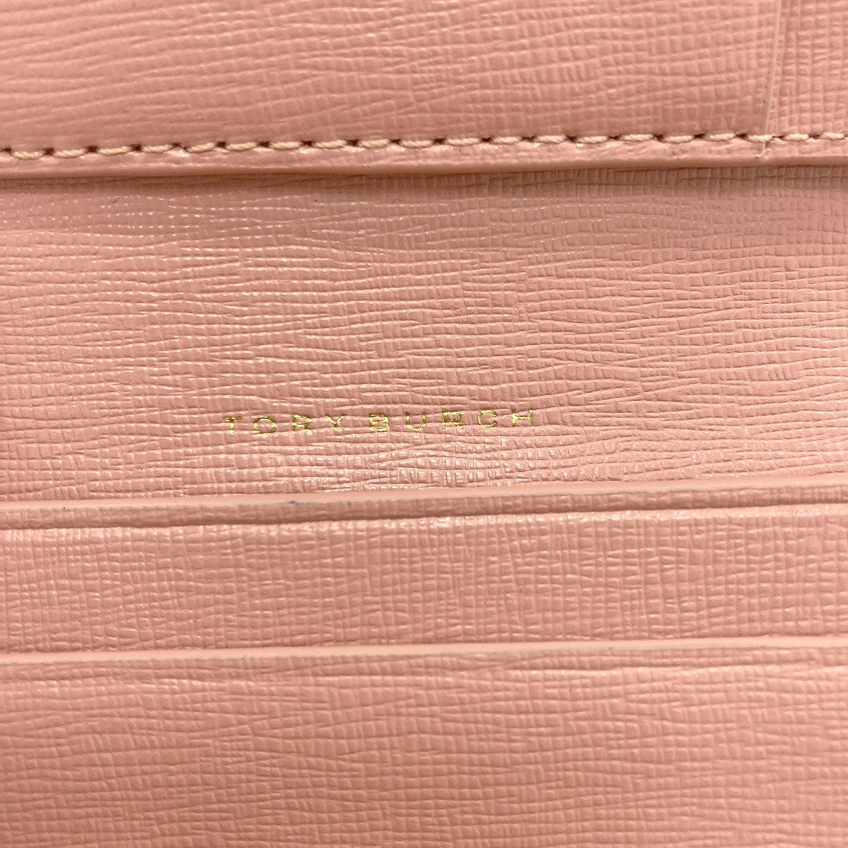 Tory Burch logo Card Case PVC Ladies [Used]