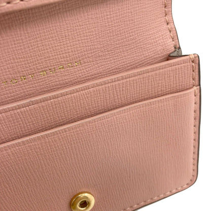 Tory Burch logo Card Case PVC Ladies [Used]