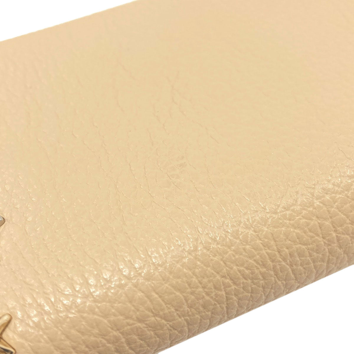 Jimmy Choo Star motif studs Long wallet (with coin pocket) Leather Ladies [Used]
