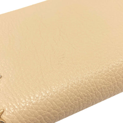 Jimmy Choo Star motif studs Long wallet (with coin pocket) Leather Ladies [Used]