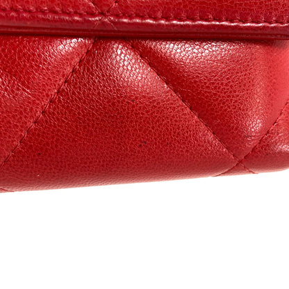 CHANEL Chanel 19 Small Flap Wallet Bifold Wallet with Coin Pocket Lambskin Ladies [Used]