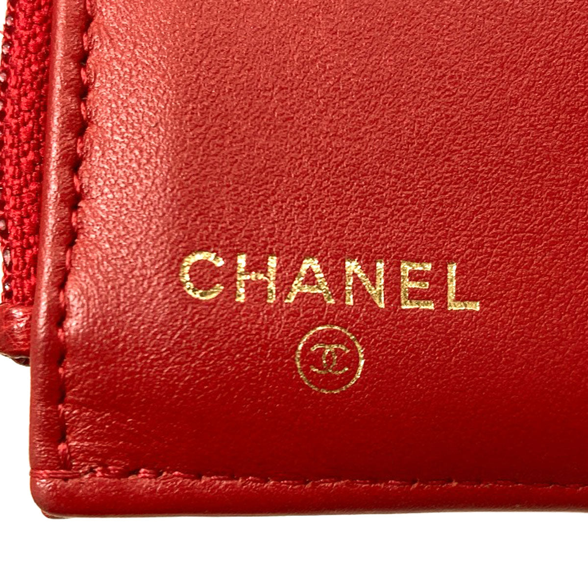 CHANEL Chanel 19 Small Flap Wallet Bifold Wallet with Coin Pocket Lambskin Ladies [Used]