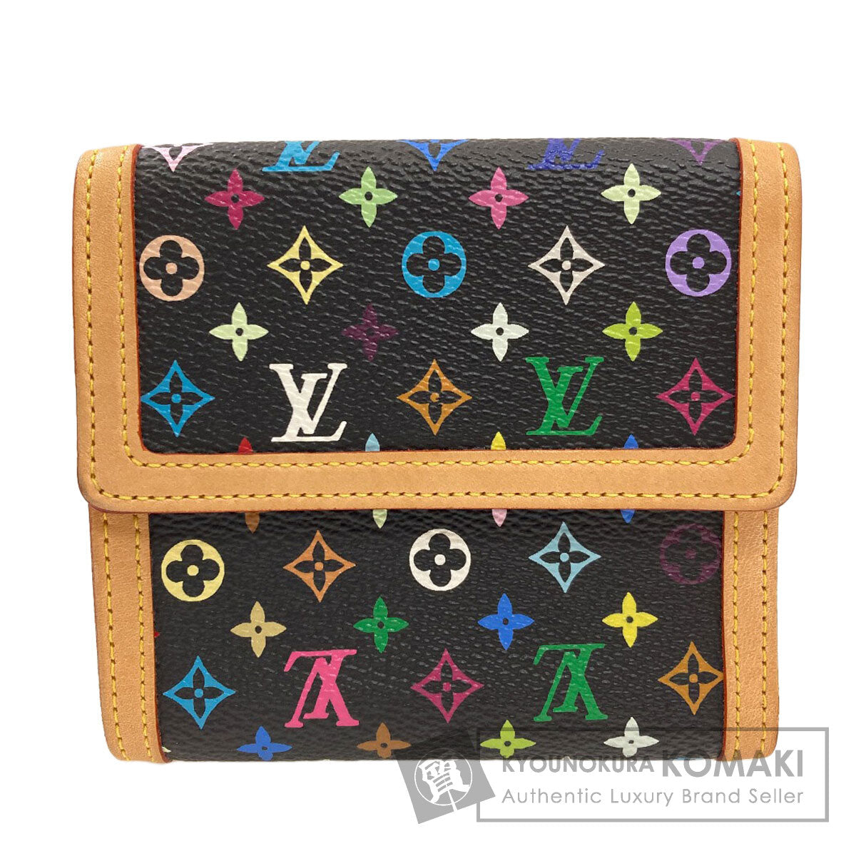 LOUIS VUITTON M92984 Portemonnaie Billet Carte Crédit Tri-fold wallet (with Coin Pocket) Monogram canvas Ladies [Used]