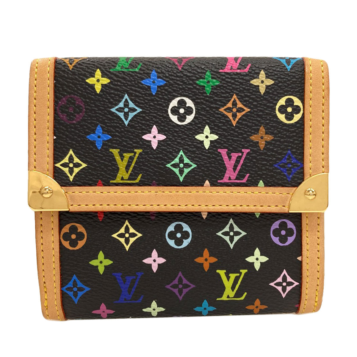 LOUIS VUITTON M92984 Portemonnaie Billet Carte Crédit Tri-fold wallet (with Coin Pocket) Monogram canvas Ladies [Used]